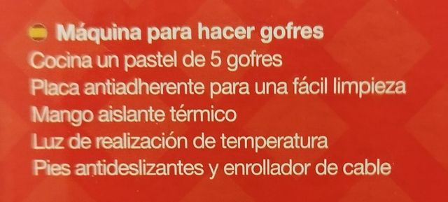 Gofrera nueva sin usar