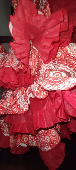 Traje de flamenca Mari cruz