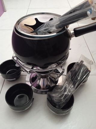 FONDUE CON QUEMADOR