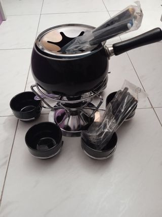 FONDUE CON QUEMADOR