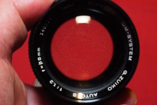 Zuiko OM, 55mm, f/1,2