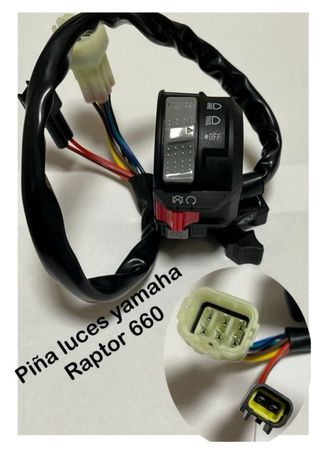 piña interruptor de luces yamaha raptor 660cc