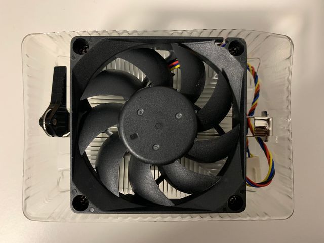 Disipador Am4 AMD con su ventilador