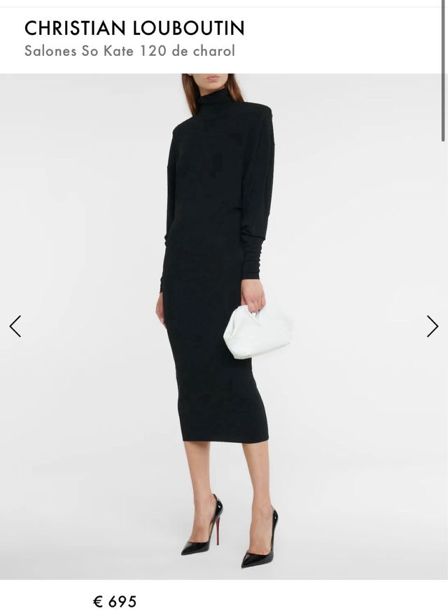 Salones Christian Louboutin (795$) Suela perfecta.