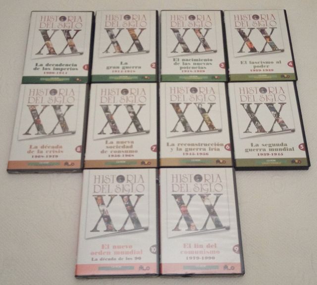 COLECCIÓN HISTORIA DEL SIGLO XX EN 10 CD-ROM x 10€