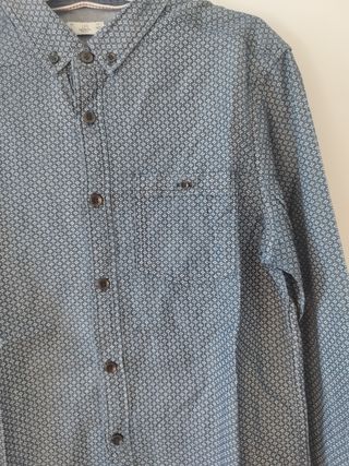 Camisa estampada slim fit
