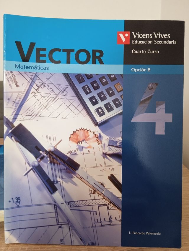 Libro Vector Matemáticas Vicens Vives