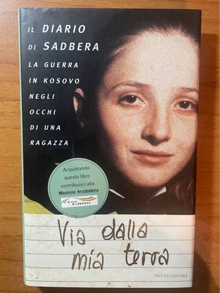libro “ via dalla mia terra