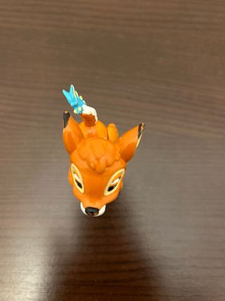 Vintage Disney Bambi Piernas Móviles con Mariposa