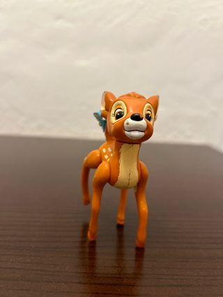 Vintage Disney Bambi Piernas Móviles con Mariposa