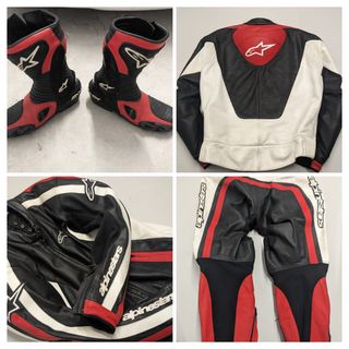 Mono moto Alpinestar 2 piezas + botas