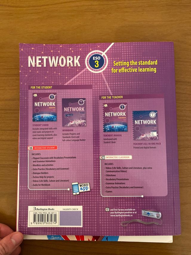 STUDENTS BOOK NETWORK LIBRO ESO 3