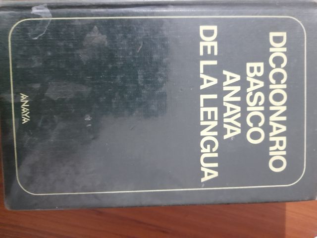 DICCIONARIO ANAYA LENGUA ESPAÑOLA
