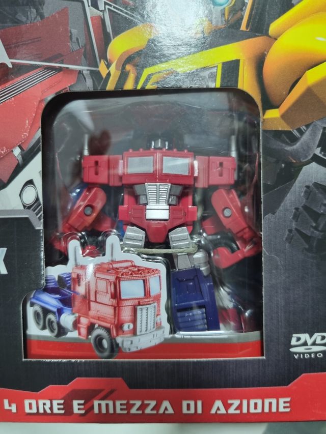 Kit collector transformers 2dvd+giocatto