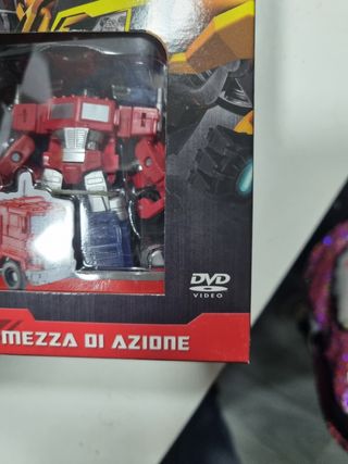 Kit collector transformers 2dvd+giocatto