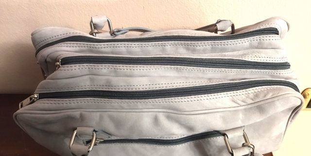 Borsa in vera pelle