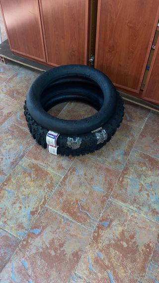 montaje y desmontaje neumaticos enduro