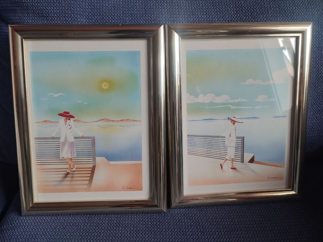 Cuadros pequeños vintage