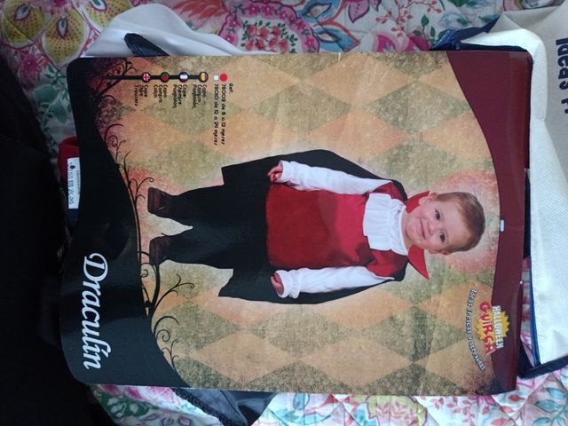 Disfraz bebé vampiro dracula Halloween