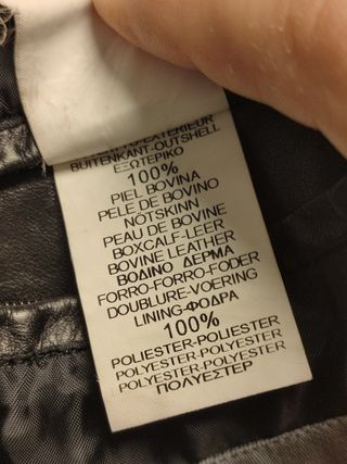 Chaqueta piel Massimo Dutti