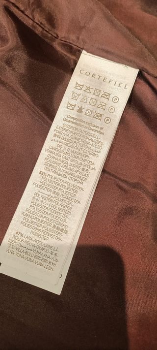 ABRIGO DE PAÑO CORTEFIEL. PRECIO HASTA EL DOMINGO 