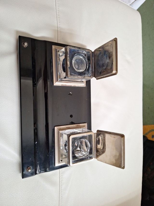 ESCRIBANIA DE CRISTAL ANTIGUA