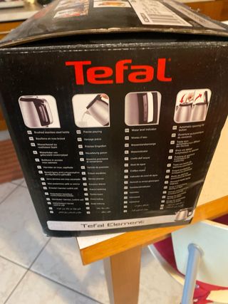 Tefal bollitore mai aperto