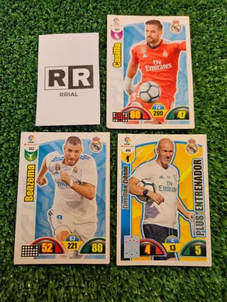 Lote 17-18 Real Madrid Adrenalyn