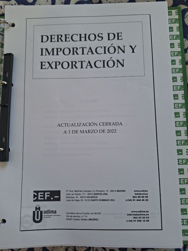 Direitos de Importação e Exportação