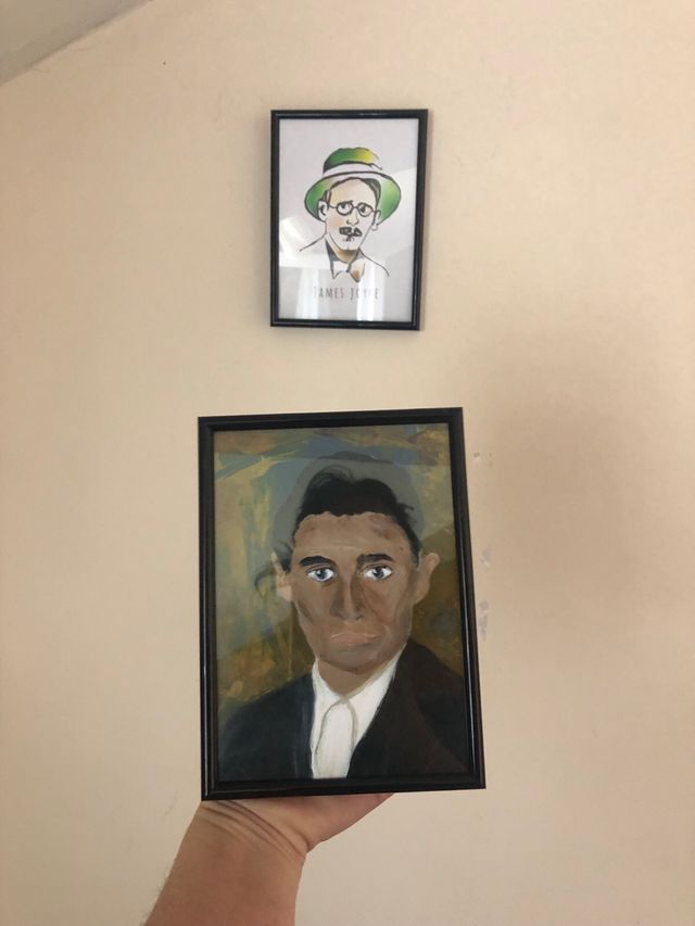 Kafka y Joyce clásicos Escritores Libreria Arte