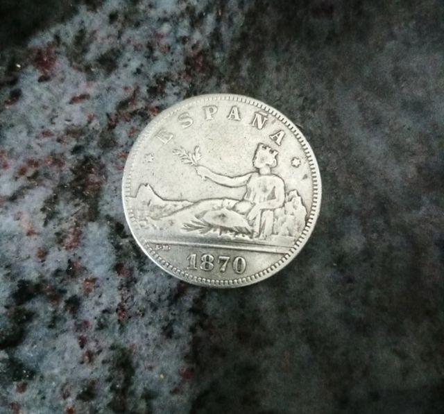 2 pesetas 1870