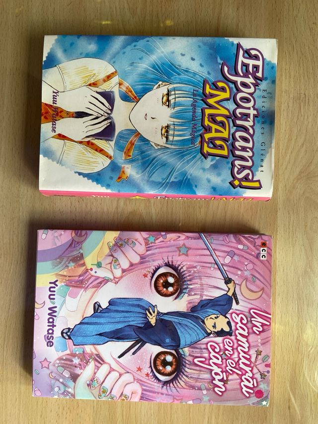 Epotrans y Un samurai en el cajon. Yuu Watase