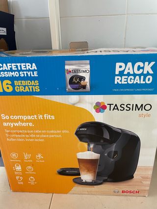 Cafetera Bosch Style + cápsulas
