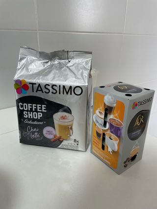 Cafetera Bosch Style + cápsulas