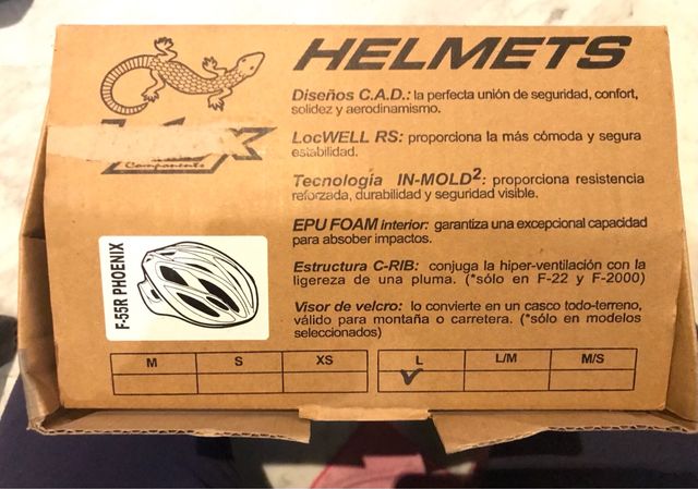 Casco bici marca Intox nuevo