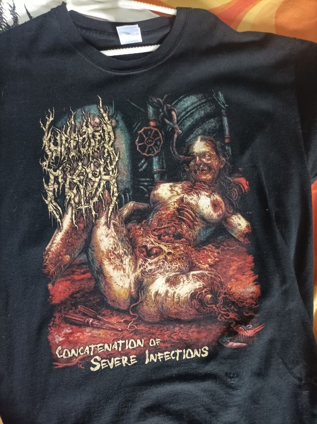 camiseta infected flesh