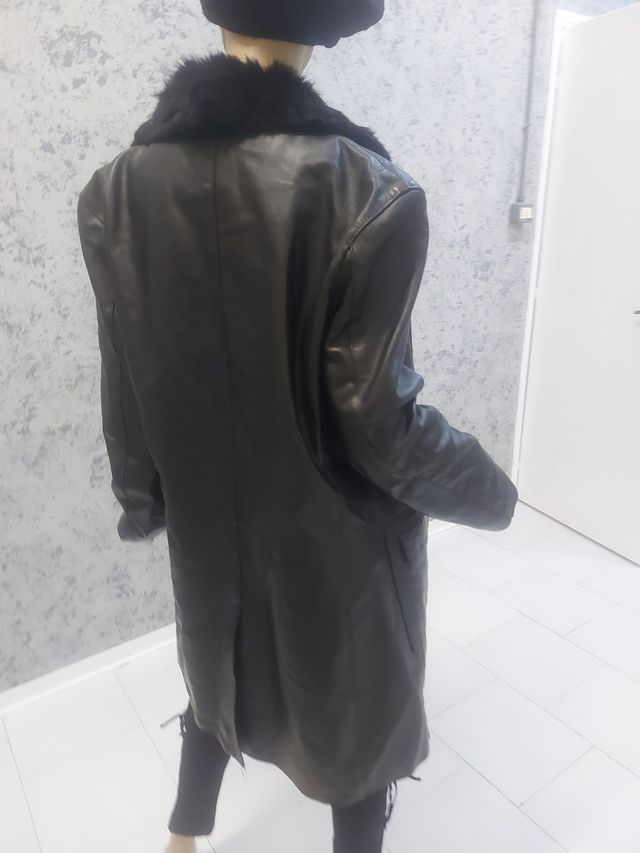 cappotto In vera pelle donna taglia L