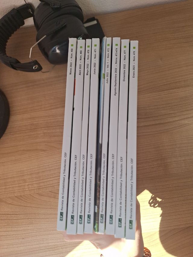 OITO REVISTAS DE CONTABILIDADE E FISCALIDADE