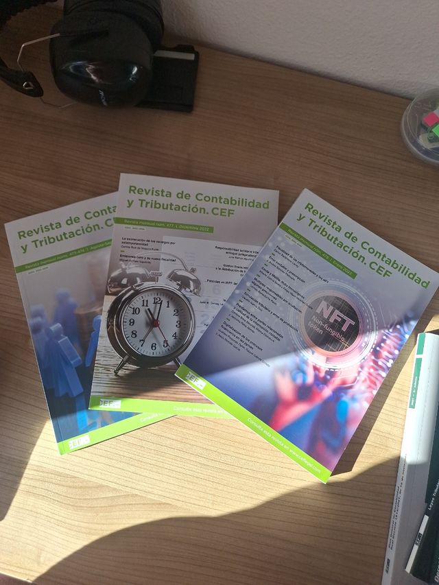 OITO REVISTAS DE CONTABILIDADE E FISCALIDADE