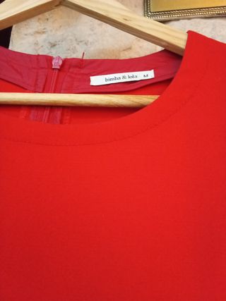 Vestido Bimba y Lola rojo