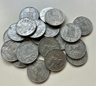 Lote x20 Monedas 10 Centimos 1953 EBC+/SC-