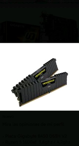 Pc Gaming ryzen 5 Gtx 1070