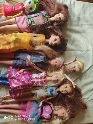 Lote de muñecas Barbie