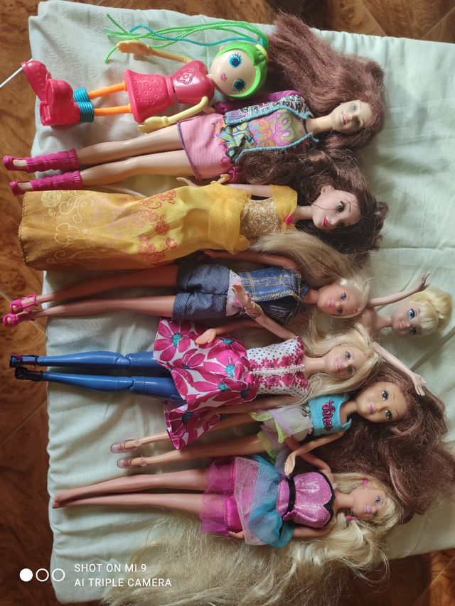 Lote de muñecas Barbie