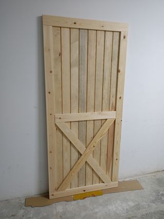 PUERTA DE GRANERO RUSTICA HECHA A MEDIDA 