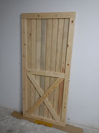 PUERTA DE GRANERO RUSTICA HECHA A MEDIDA 