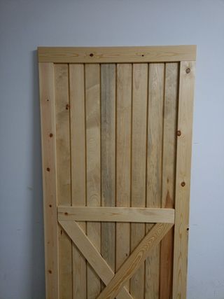 PUERTA DE GRANERO RUSTICA HECHA A MEDIDA 