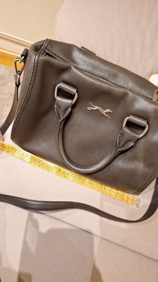 BOLSO PIEL BIMBA Y LOLA COLOR TOPO