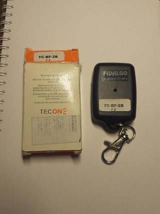 Mando distancia garaje programable TECON