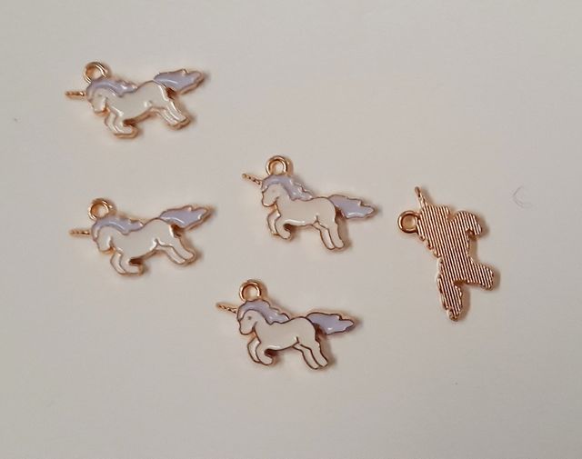 Set 35 ciondoli smaltati bigiotteria